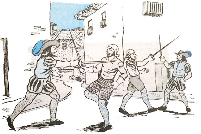 Enfrentamiento entre Vicuñas y Vascongados - Potosí 1622 - Ibolivia