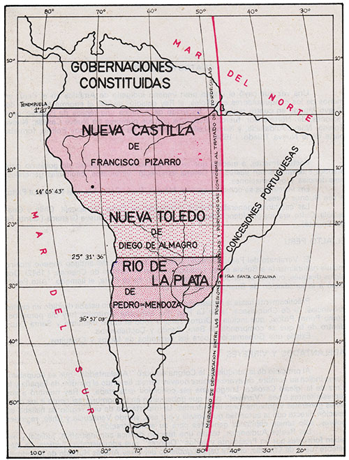 Cuatro regiones, Alto Perú, adelantados y virreyes - El régimen colonial - Ciencias Sociales - Ibolivia.net