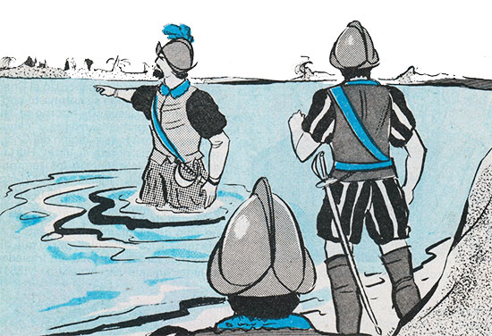 Fundación de la ciudad de Trinidad, Tristán de Tejada y Juan de Salinas - Fundación de ciudades importantes, Colonia - Ciencias Sociales - Ibolivia.net