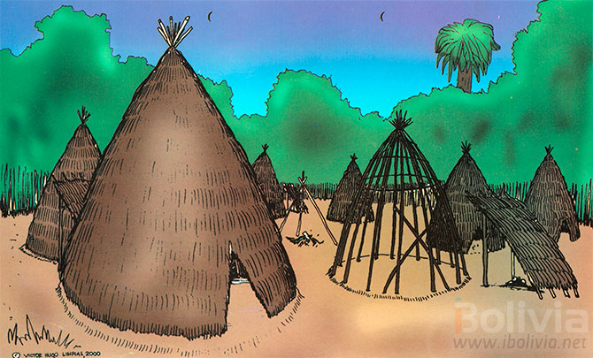 Arquitectura Precolombina - Región llanera - hechos históricos - Historia de Bolivia - www.ibolivia.net