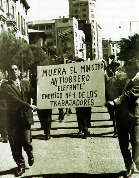 El Movimiento Obrero - hechos históricos - Historia de Bolivia - 050622