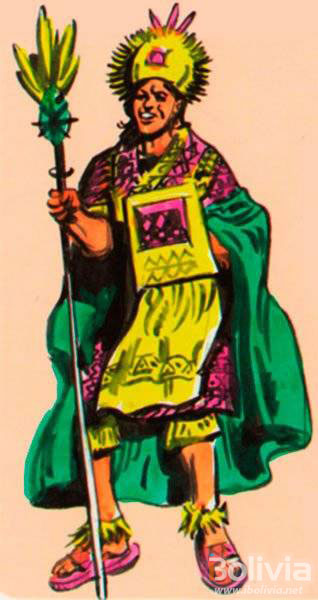 Dibujo inca o quechua - ibolivia.net