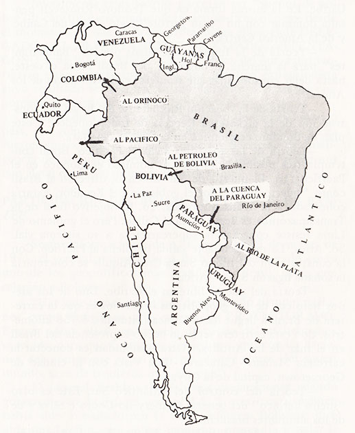 Geopolítica - El expansionismo brasileño